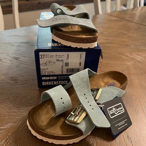 Brand New Light Blue Arizona Birkenstock